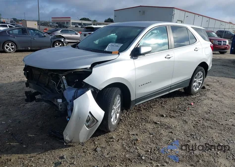 2021 Chevrolet Equinox Fwd Lt из США, поврежденный, VIN 2GNAXKEV9M6112221